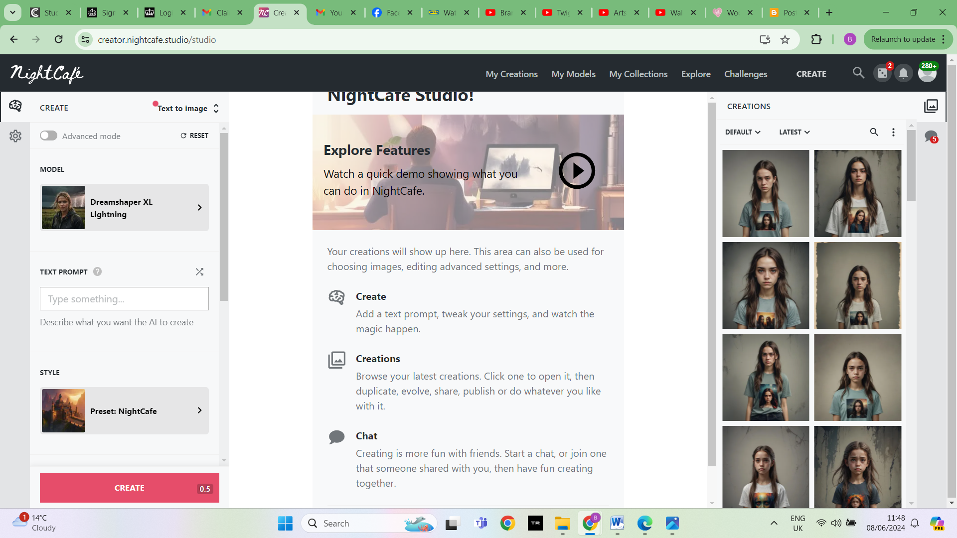 Creating AI children