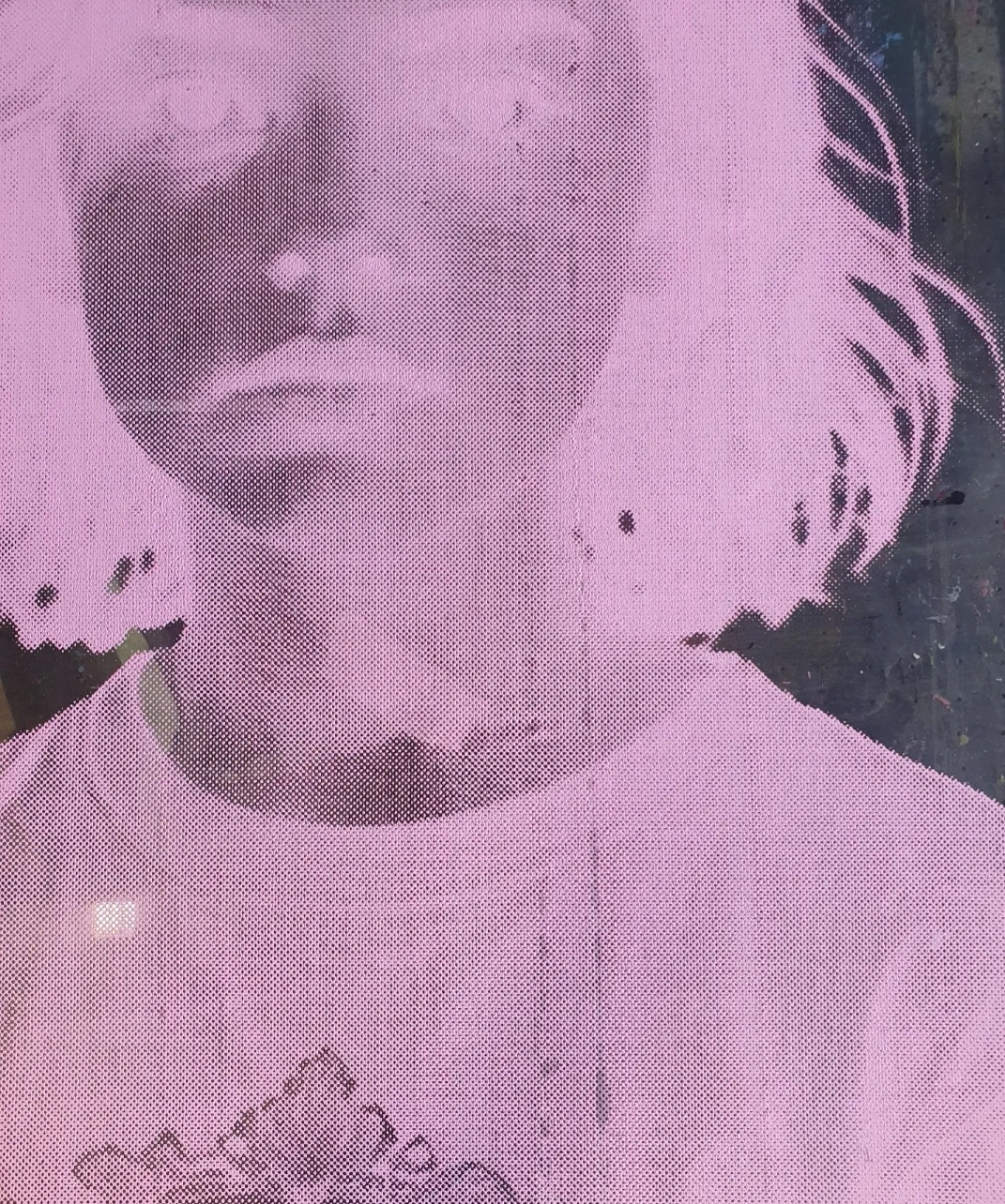 Screen printing large scale and reflections on the need for creative community